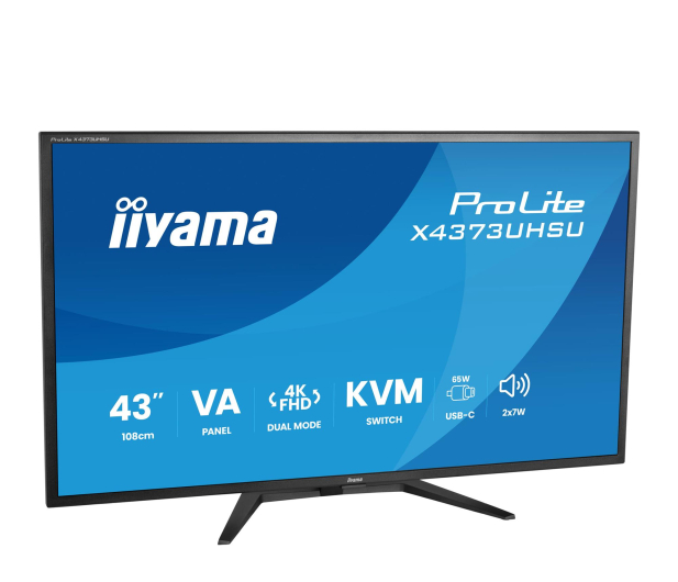 iiyama ProLite X4373UHSU-B2 - 1490161 - zdjęcie 2